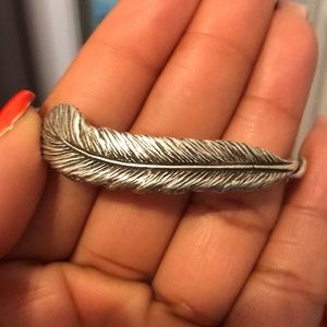Plume Feather Bangle by Alex & Ani